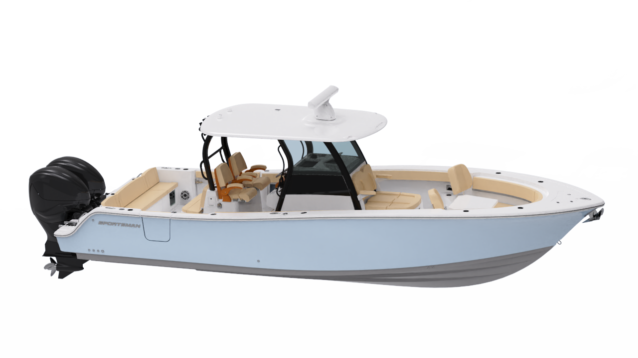 Image of the Heritage 321 in a custom all white color.