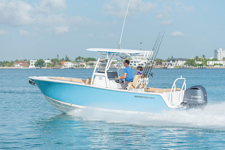 2019 Sportsman Heritage 241 Center Console Boat