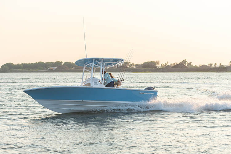 2019 Sportsman Masters 227 Bay Boat