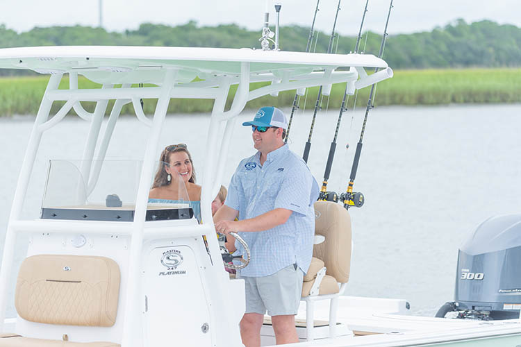 2019 Sportsman Masters 247 Bay Boat