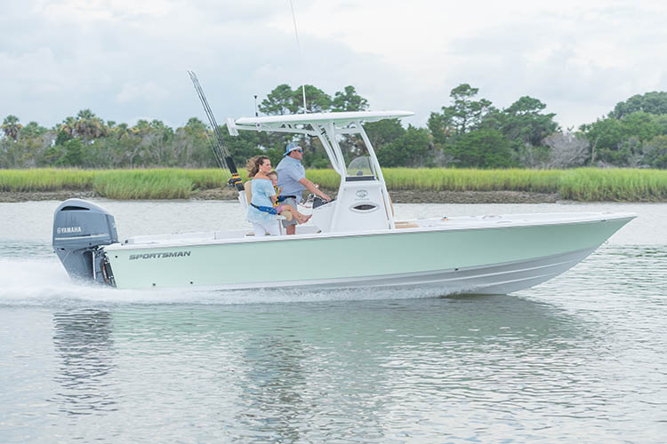 2019 Sportsman Masters 247 Bay Boat