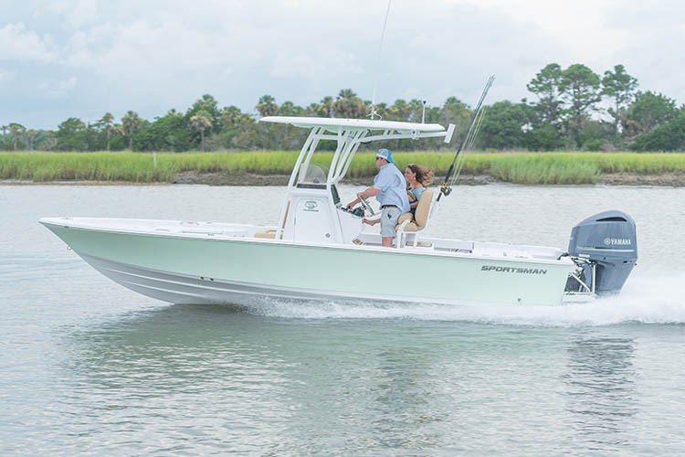2019 Sportsman Masters 247 Bay Boat