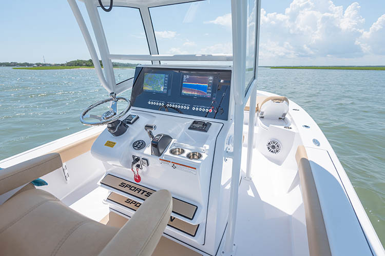 2019 Sportsman Masters 267 Bay Boat