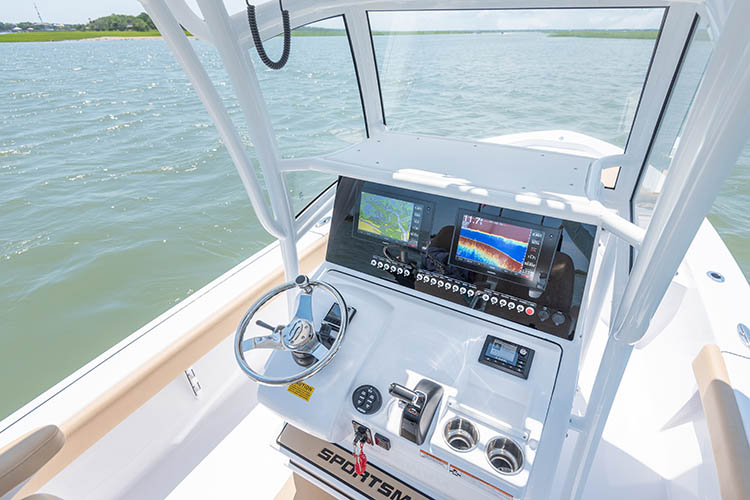 2019 Sportsman Masters 267 Bay Boat