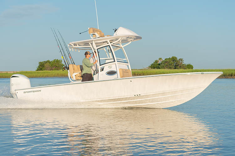 2019 Sportsman Masters 267 Bay Boat