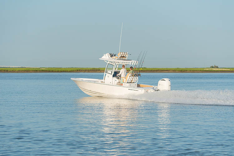 2019 Sportsman Masters 267 Bay Boat