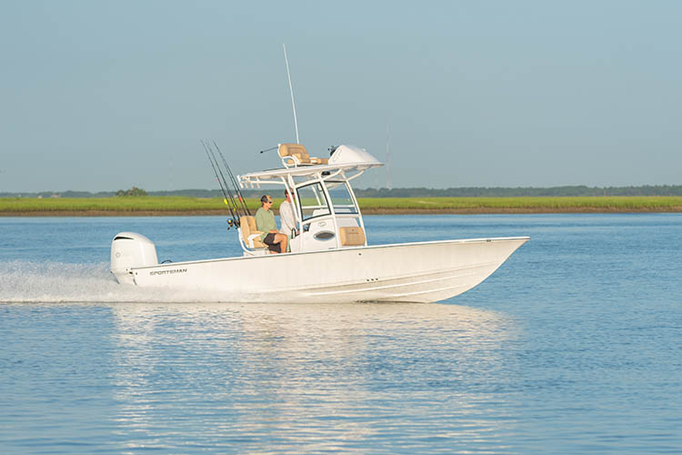 2019 Sportsman Masters 267 Bay Boat