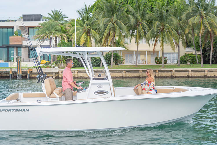 2019 Sportsman Open 242 Center Console Boat