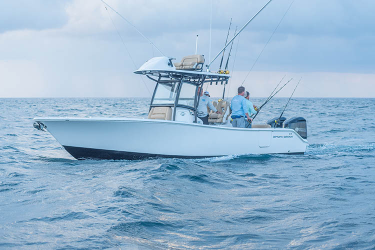 2019 Sportsman Open 282TE Tournament Edition Center Console Boat