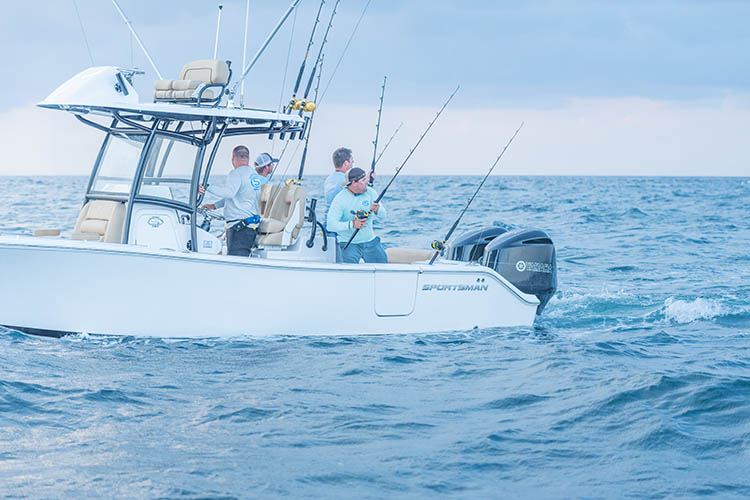 2019 Sportsman Open 282TE Tournament Edition Center Console Boat