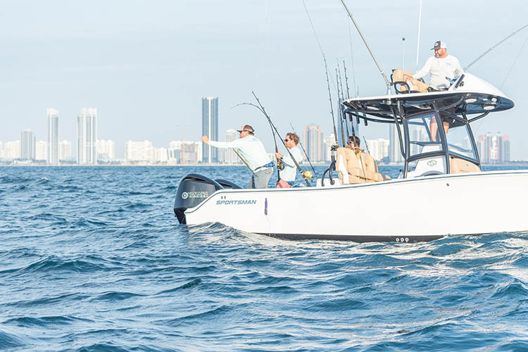 2019 Sportsman Open 282TE Tournament Edition Center Console Boat