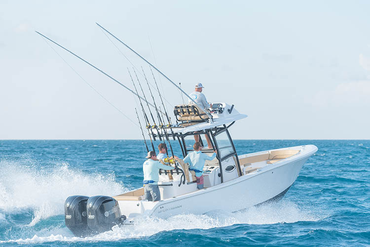 2019 Sportsman Open 282TE Tournament Edition Center Console Boat