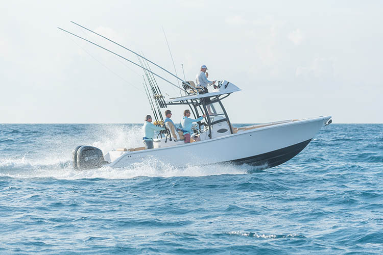 2019 Sportsman Open 282TE Tournament Edition Center Console Boat