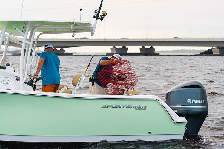 Open 232 Center Console Media Sportsman Boats