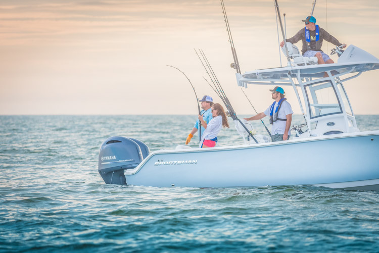 Open 252 Center Console Sportsman Boats
