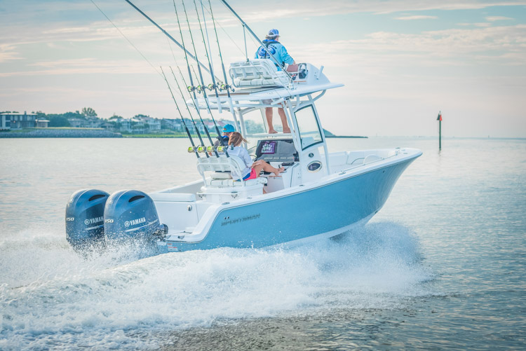 Open 252 Center Console Sportsman Boats
