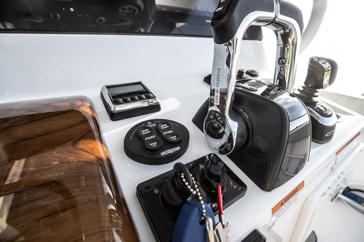 Detail image of Trim Tabs w/ LED Indicator
