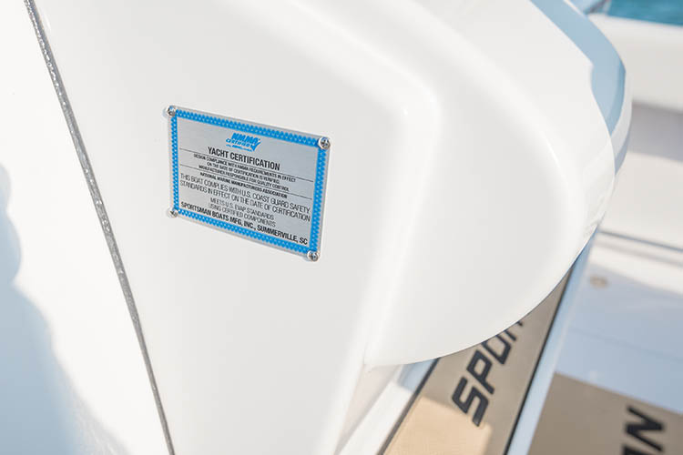 Detail image of Yacht & NMMA Certified