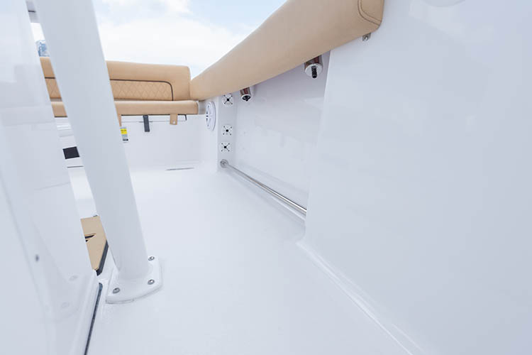 Detail image of Under Gunwale Rod Racks