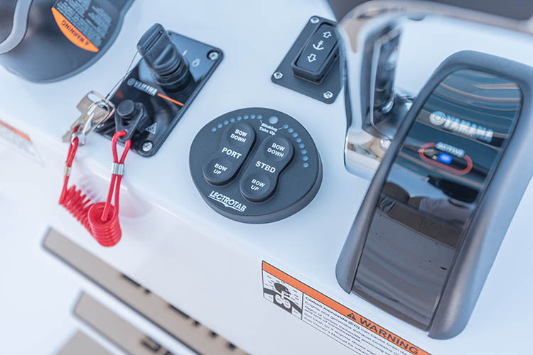 Detail image of Trim Tabs w/ LED Indicator