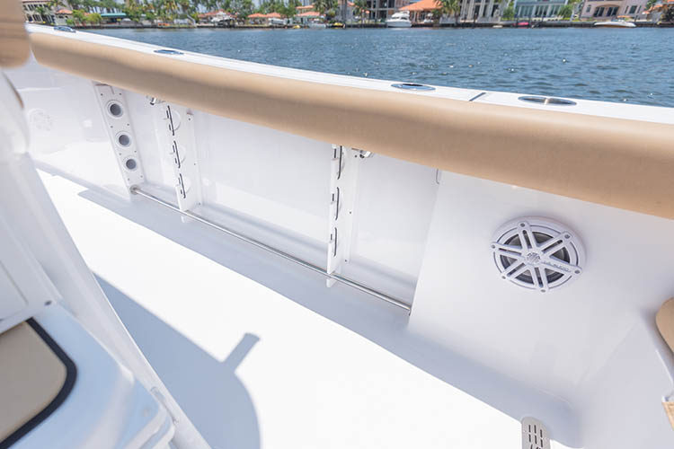 Detail image of Under Gunwale Rod Racks