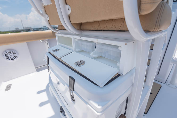 Detail image of Under Leaning Post Tackle Storage