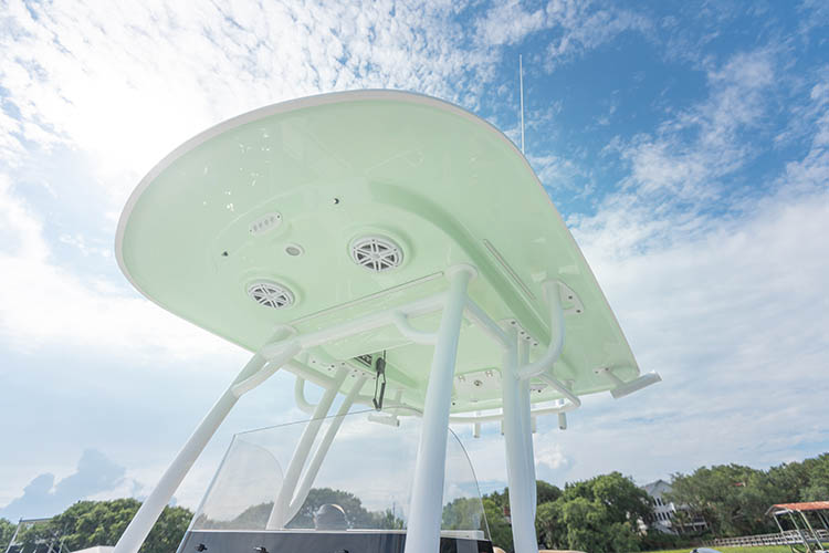 Detail image of Fiberglass Hard-Top w/ Accessories