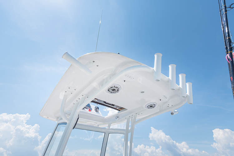 Detail image of Fiberglass Hard-Top w/ Accessories