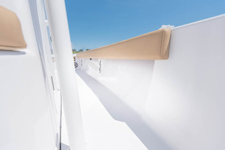 Detail image of Under Gunwale Folding Rod Racks