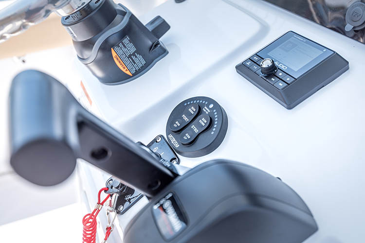 Detail image of Trim Tabs w/ LED Indicator