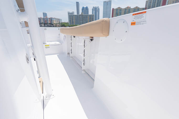 Detail image of Under Gunwale Rod Racks