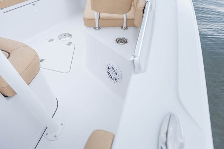 Detail image of JL Audio MX650 White Sport Grille Speakers