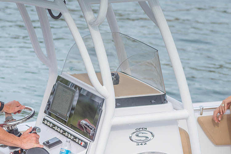 Detail image of Console Windscreen