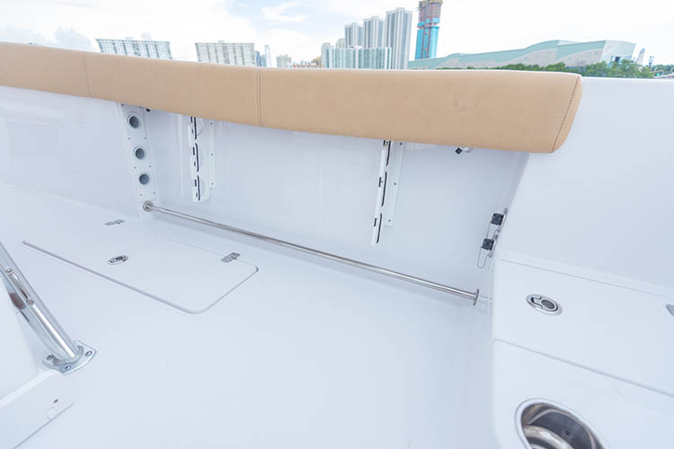 Detail image of Under Gunwale Rod Racks