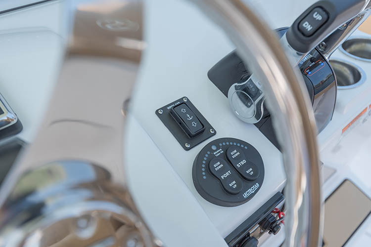 Detail image of Trim Tabs w/ LED Indicator