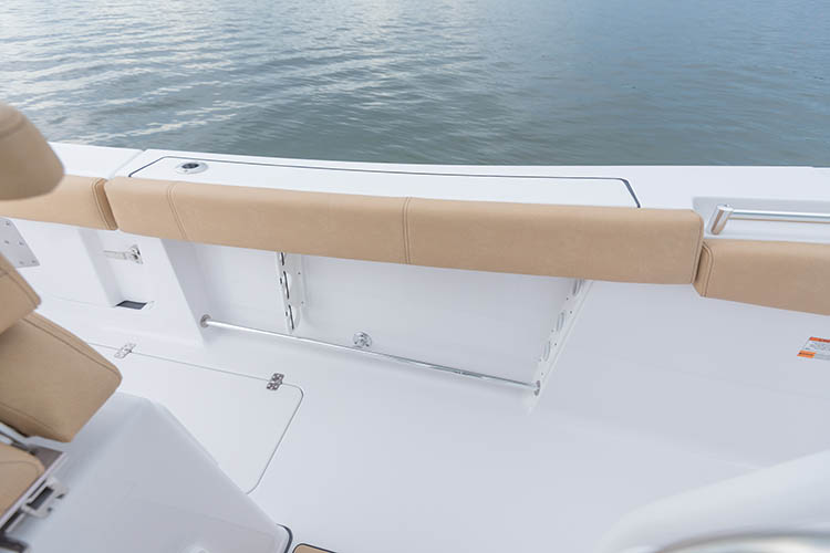 Detail image of Under Gunwale Rod Racks