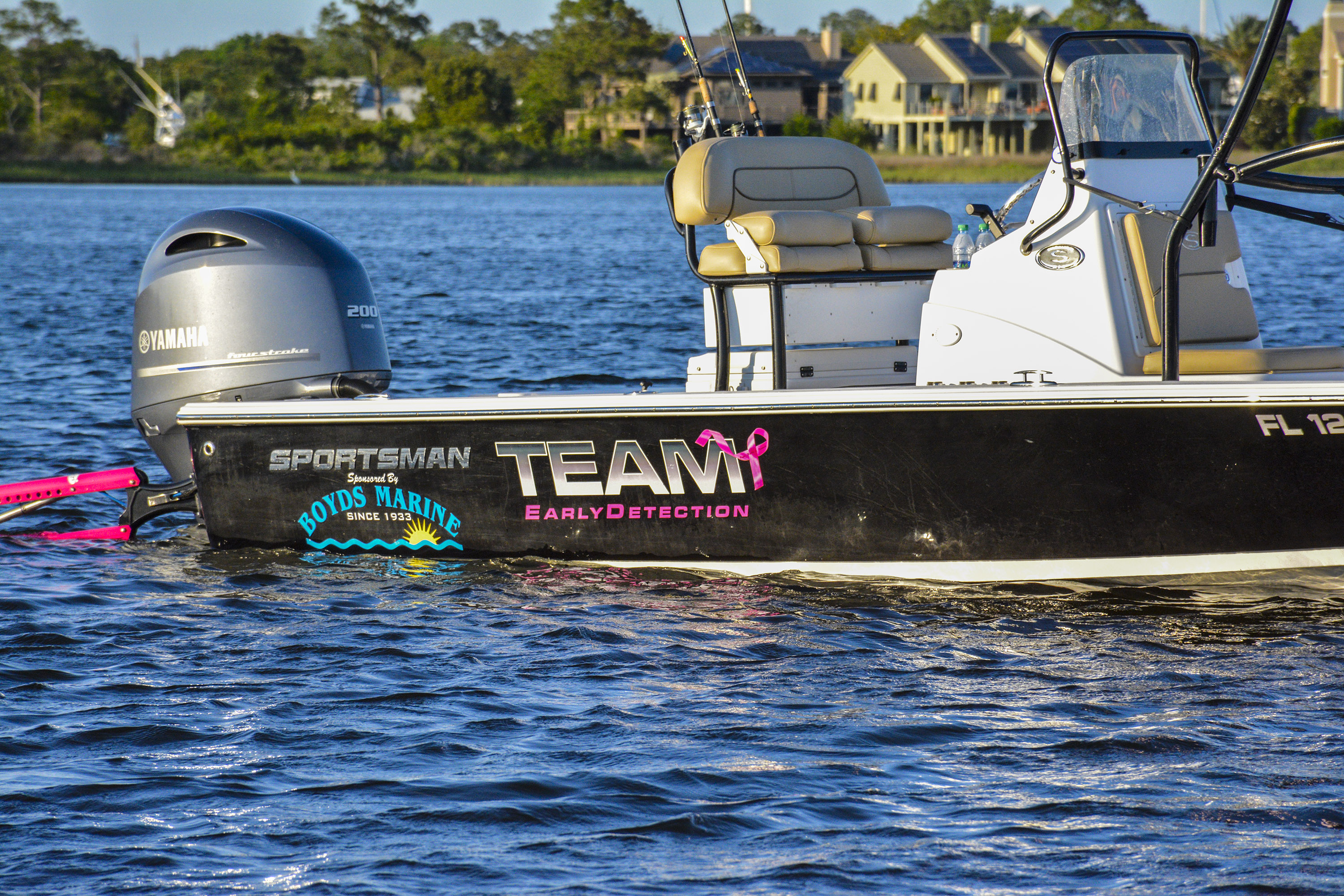 Cover image for the post Sportsman Boats sponsors Captain Hallie Burnett of Team Early Detection