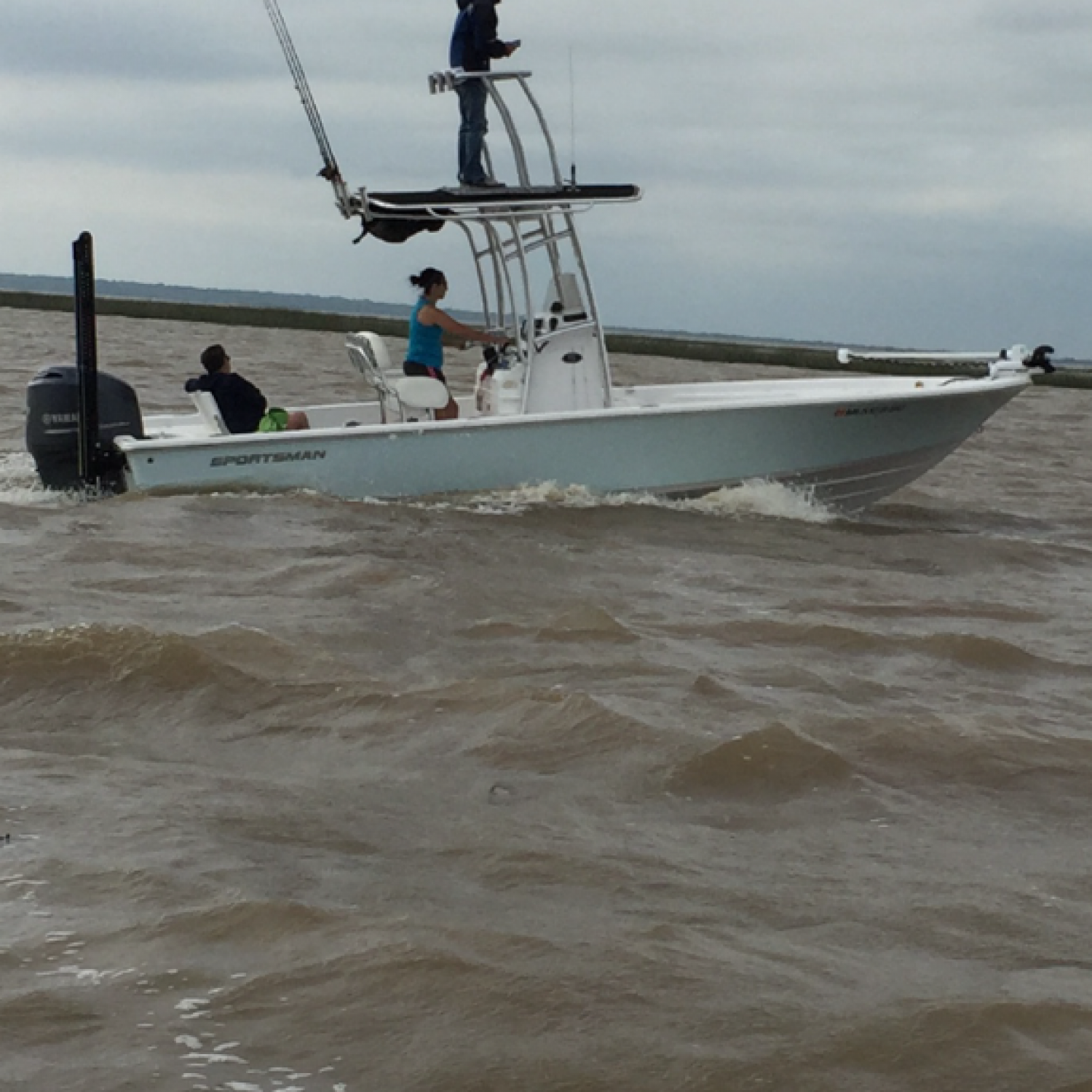 Photo was taken in vermillion bay, South Louisiana. Conditions were not ideal, but couldn't res...