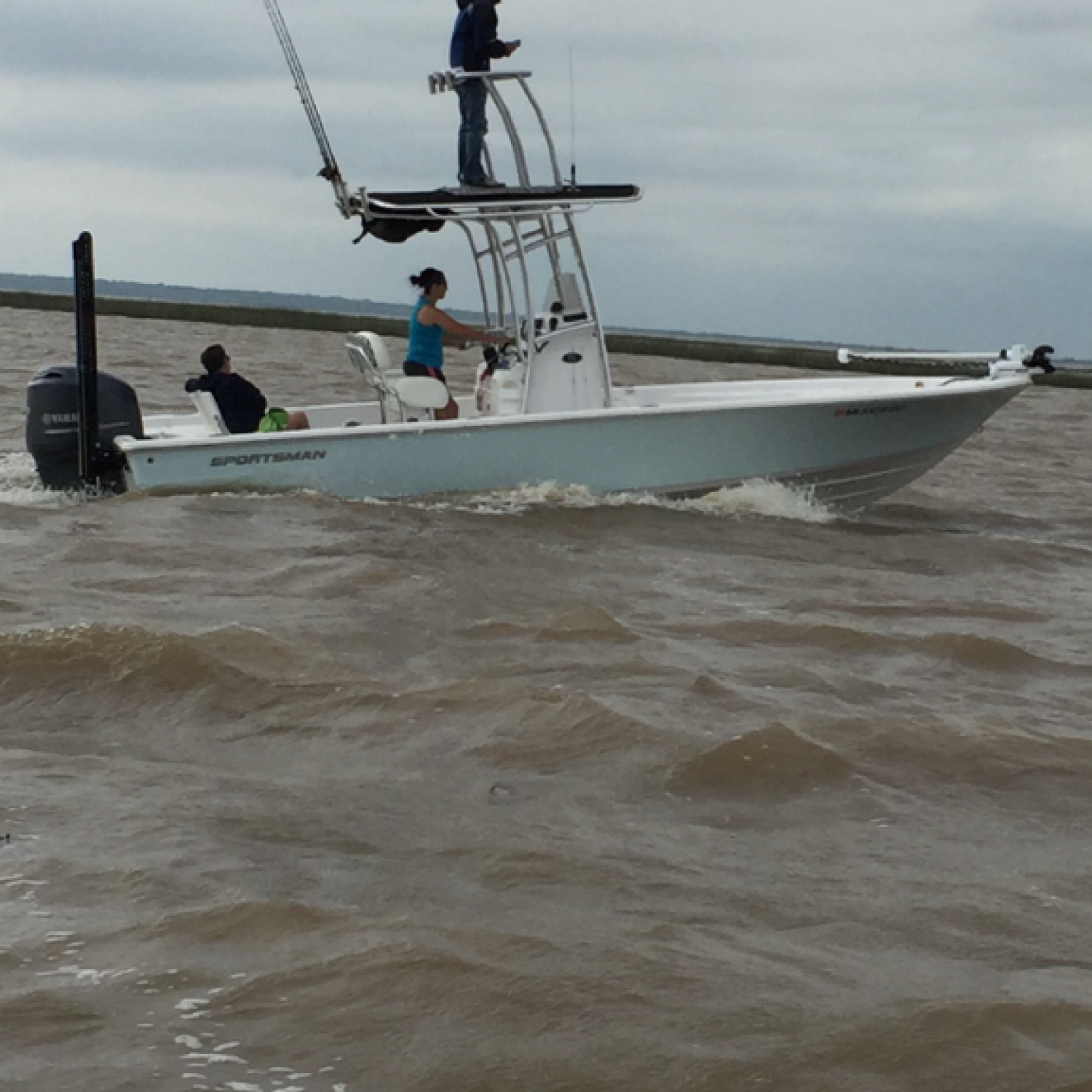 Photo was taken in vermillion bay, South Louisiana. Conditions were not ideal, but couldn't resist trying out new tower!