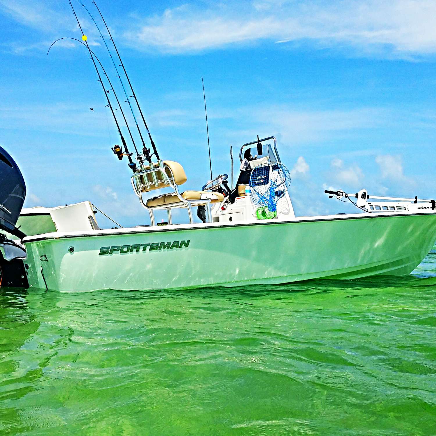 Photo was taken in marathon fl keys. After buying the boat we couldn't wait to get to the keys to...