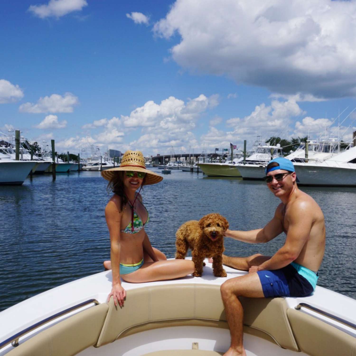 Photo was taken leaving Ripley Light Marina. Headed out for a day on the water!