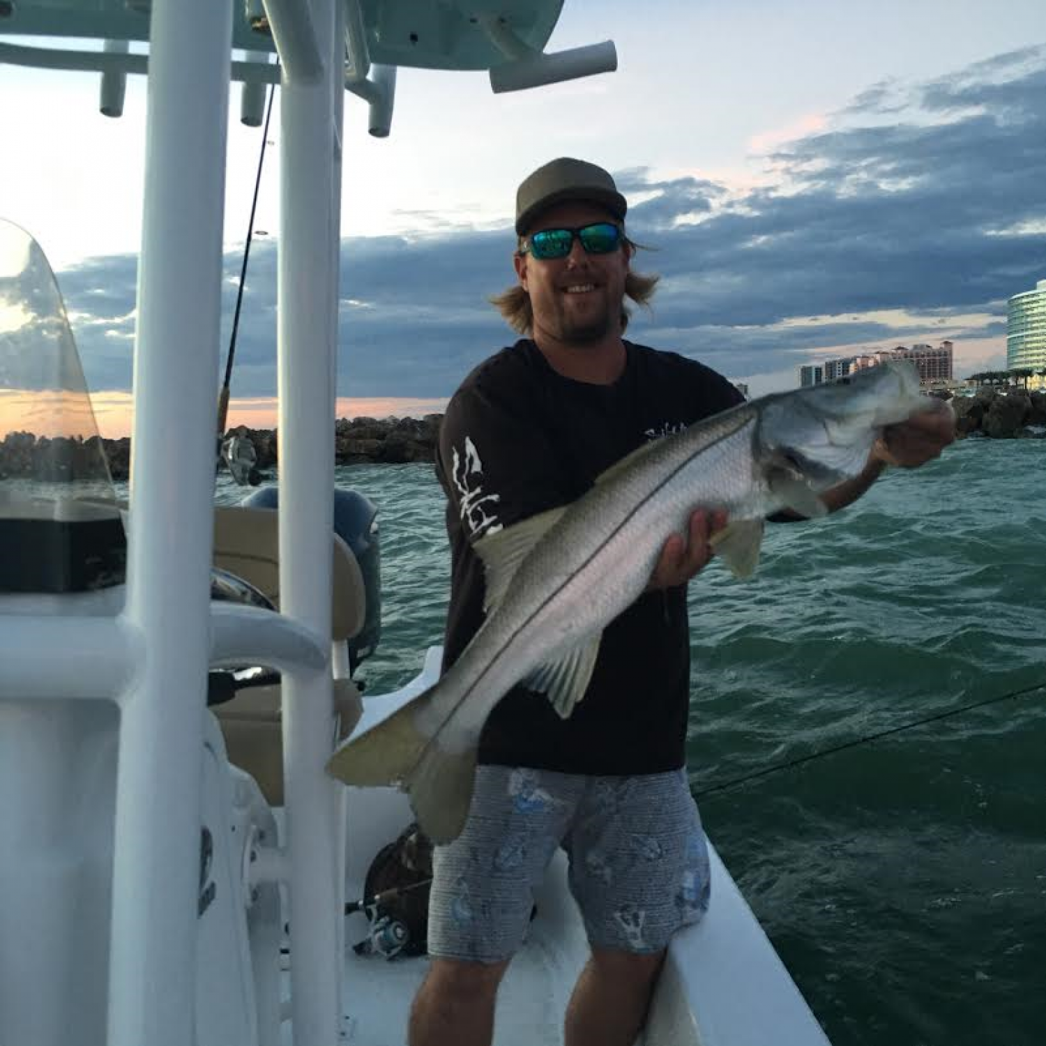 Snook fishing the passes or running offshore. The Sportsman 247 masters gets the job done!  Her...