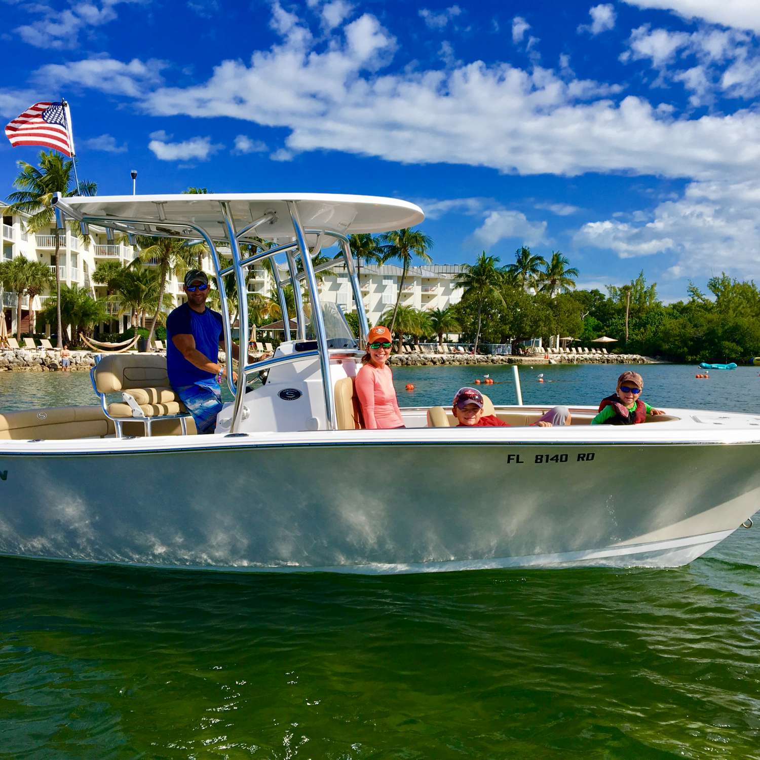 My photo was taken in Islamorada, FL just south of Key Largo.