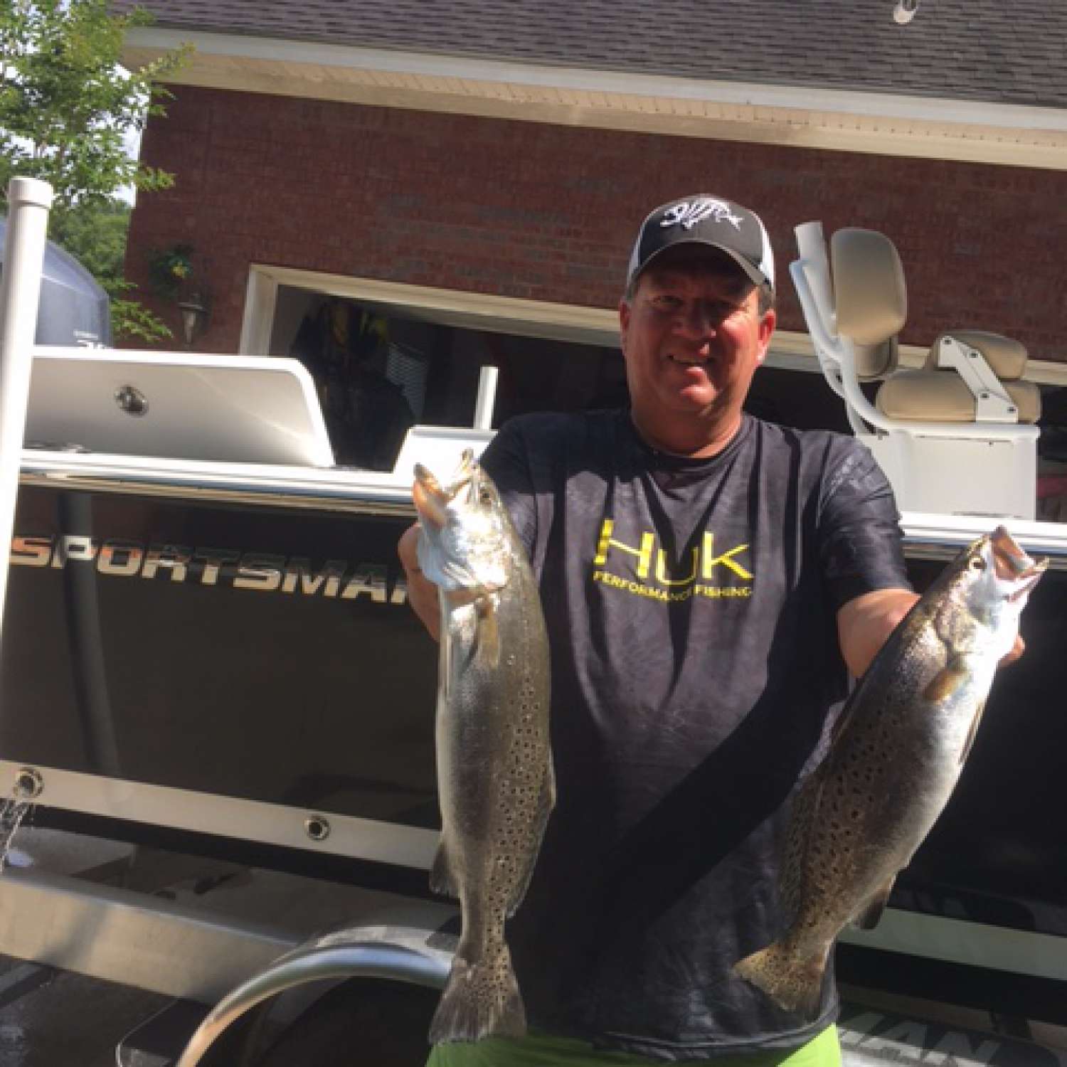 Speckled trout on mobile Bay