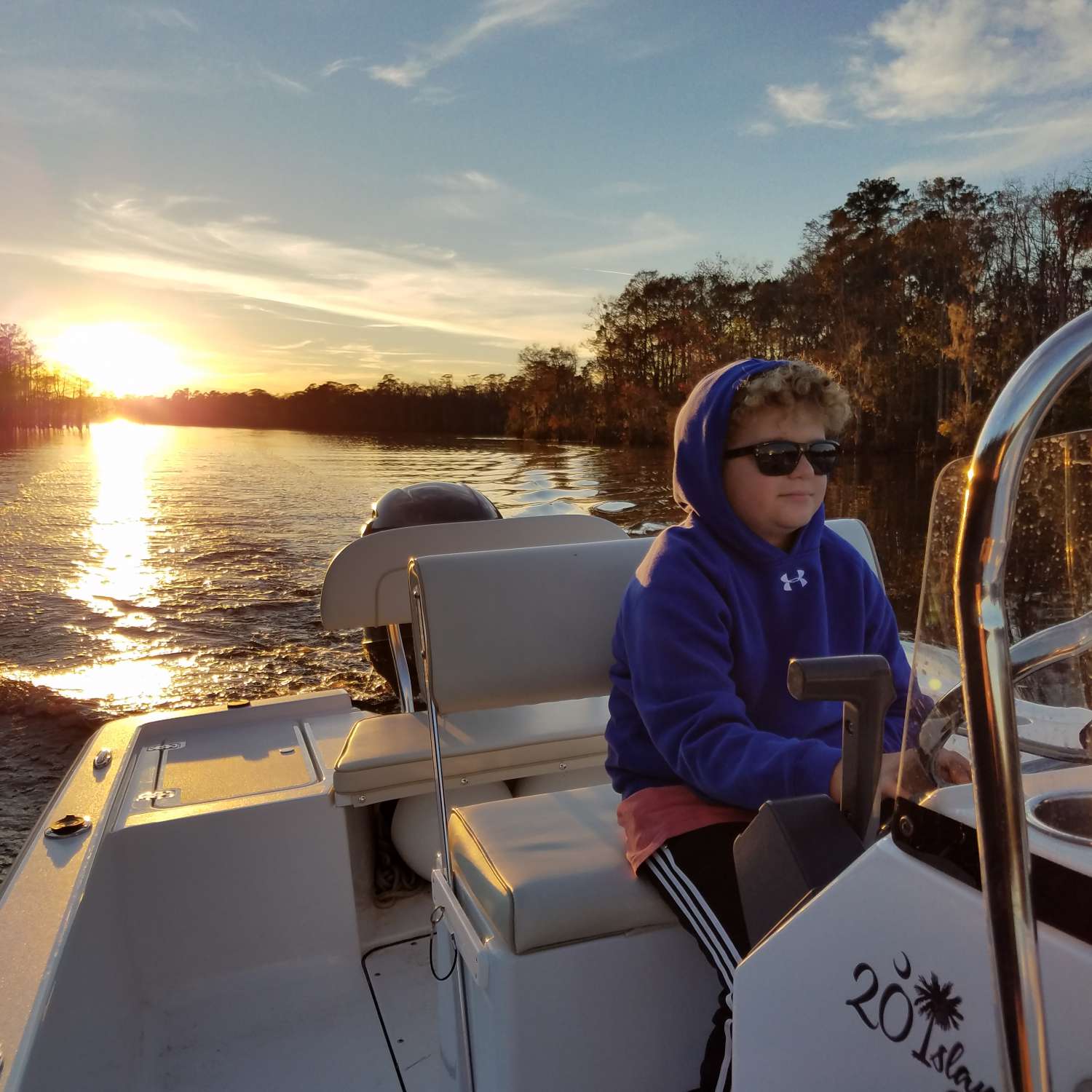 This photo was taken on our first trip  back down the intercoastal waterway in Socastee SC sinc...