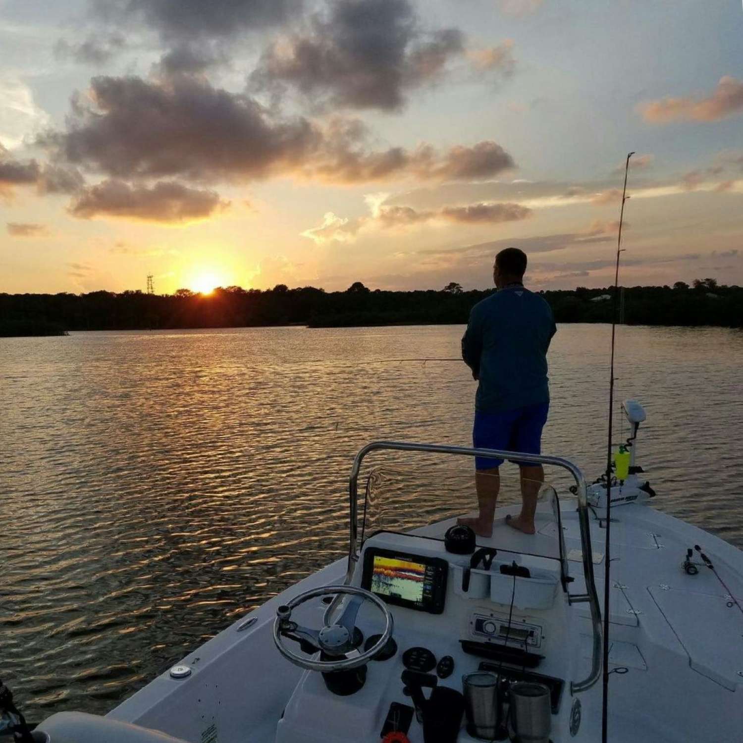 Fishing the Halifax River in Flagler Country for trout, reds, and snook!