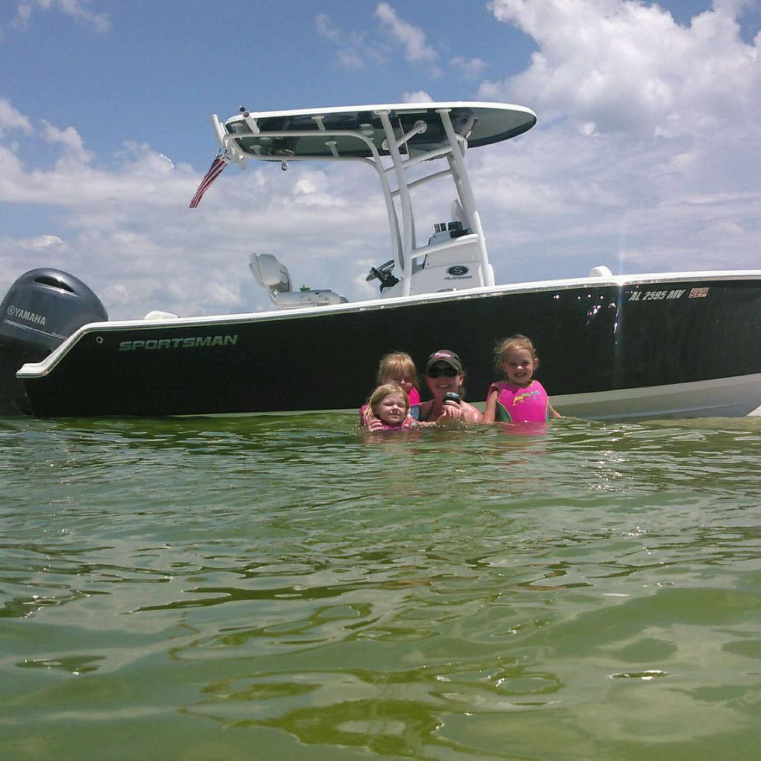 My photo was taken at Destin, FL. My friends sister and her kids had a great time on the water.