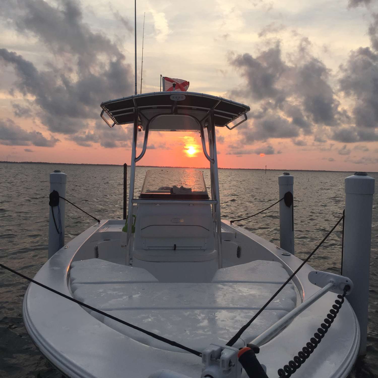 Black's Island, St. Joseph Bay, Florida.   Sunset.