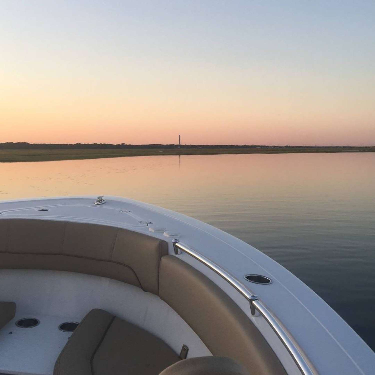 My photo was taken in the Intracoastal Waterway between Great Egg & Corson's Inlets at sunset. Great ride out on...