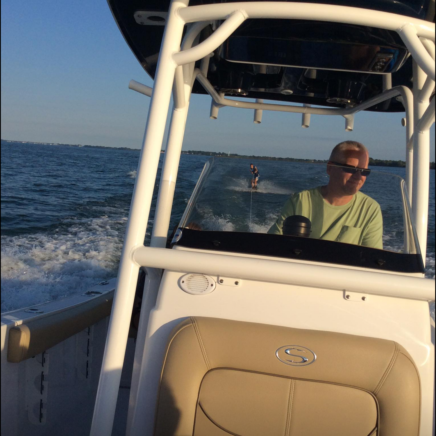 Wakeboarding fun on Lake Erie